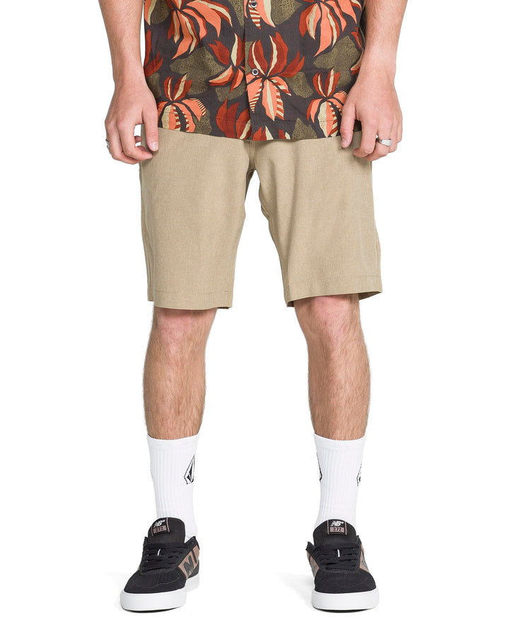 Volcom Herren Kerosene Hybrid Lssige Shorts, Khaki