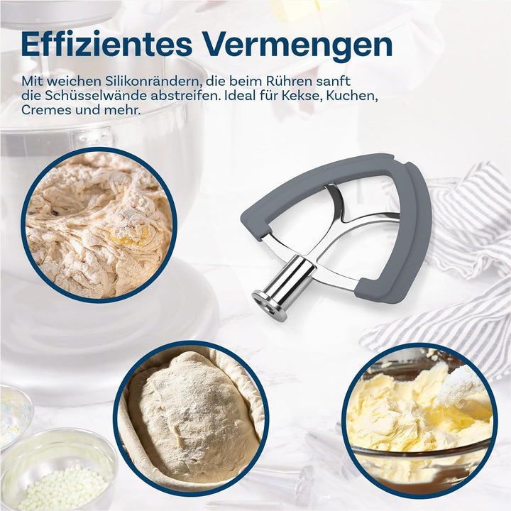 Flex Edge Rührer für KitchenAid 4.5-5 Quart Kippkopf-Standmixer Artisan & Classic Serie von MMOBIEL