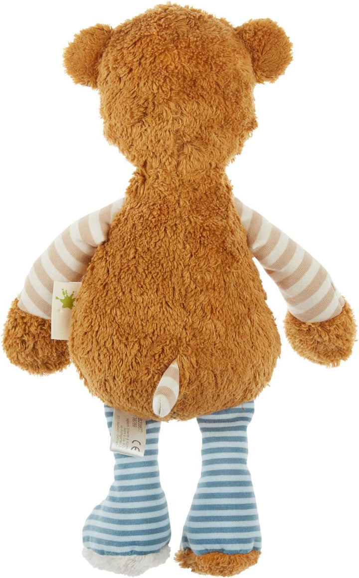 SIGIKID 38768 Kuscheltier Bär Green Mädchen und Jungen Babyspielzeug empfohlen ab Geburt mehrfarbig