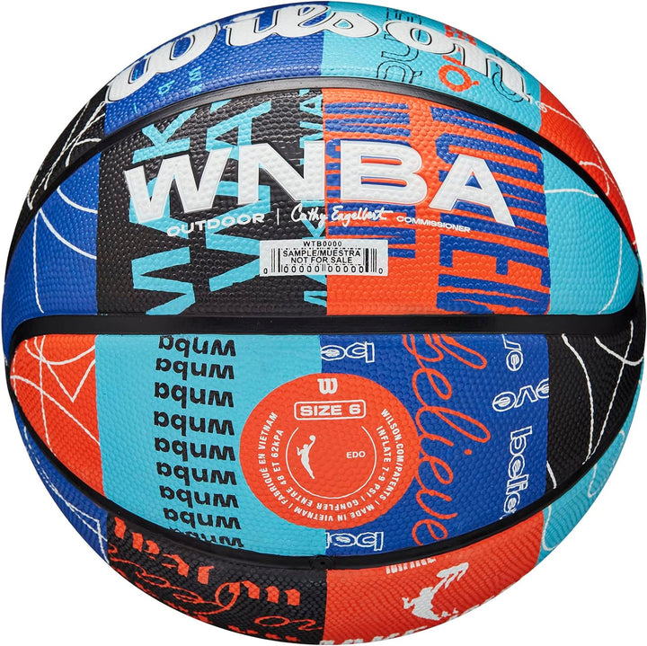 Wilson Unisex-Adult basketballs 6 multicolour, 6 multicolour