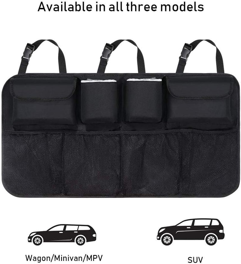 URAQT Kofferraum Organizer Auto, 100x45 cm Auto Aufbewahrungstasche, Kofferraumtasche Auto, Wasserdi