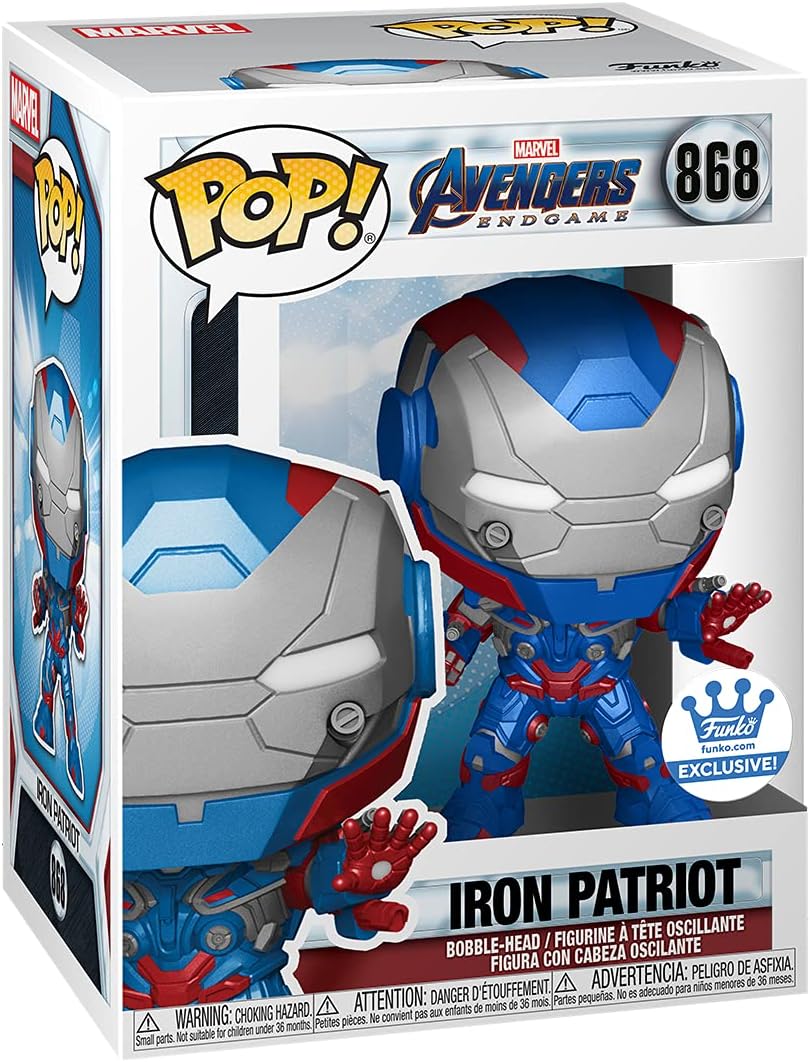 POP! Marvel Avengers: Endgame – Iron Patriot Vinyl Figure – Shop Exclusive