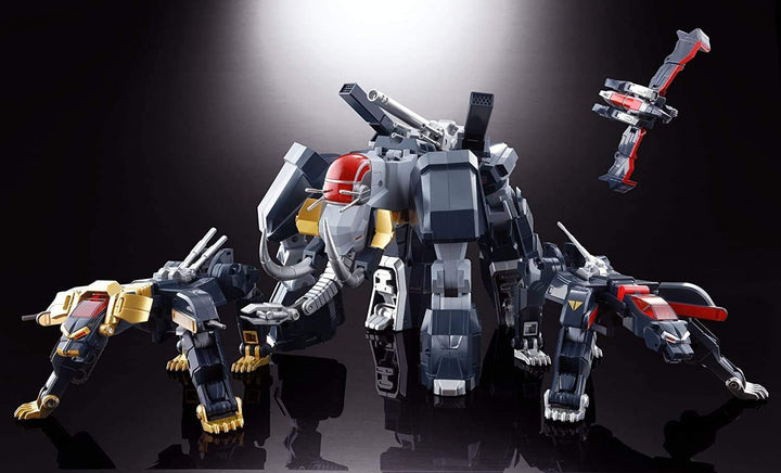 BANDAI Soul of Chogokin Super Beast Machine God GX-13R Choju Kishin Dancouga (Renewal Ver) Figure