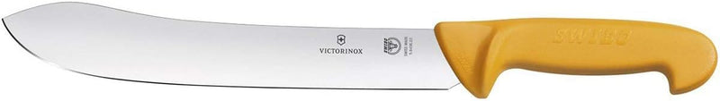 Victorinox Küchenmesser Swibo Blockmesser Normaler Schliff 22 cm Gelb, 22 cm Gelb