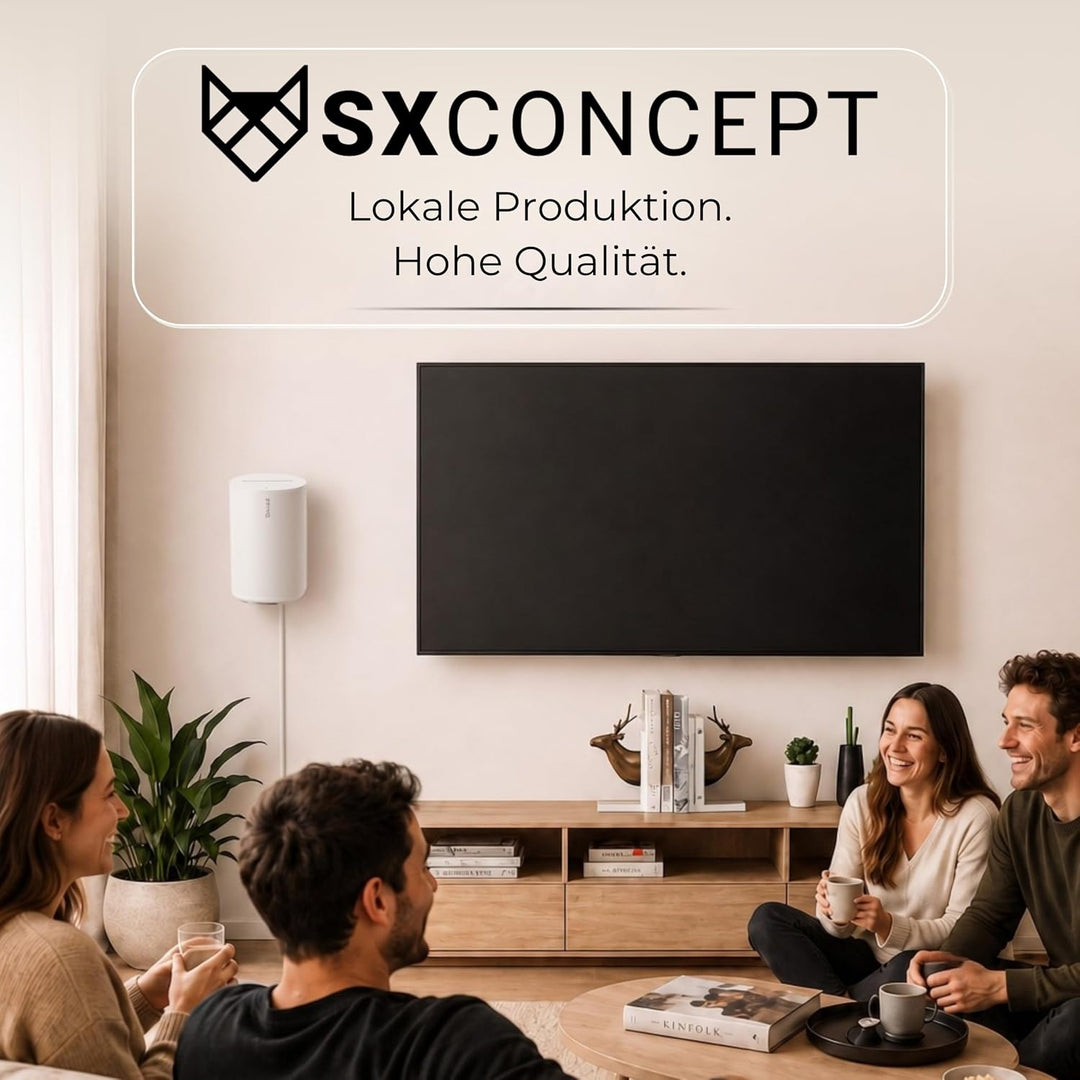 SX-Concept Wandhalterung für Sonos Era 100 | Gerade-Variante | Minimalistisches Design | Optimaler W