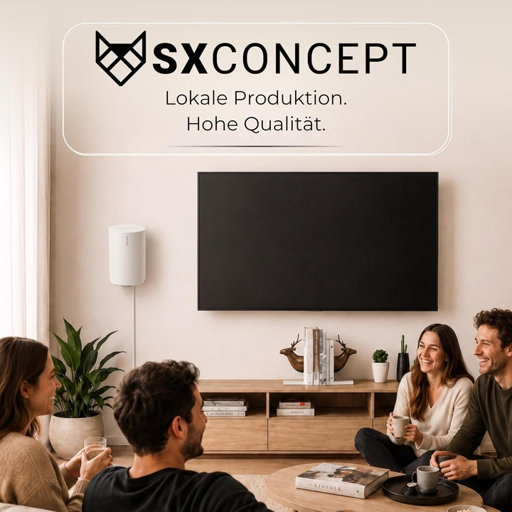 SX-Concept Wandhalterung für Sonos Era 100 | Gerade-Variante | Minimalistisches Design | Optimaler W
