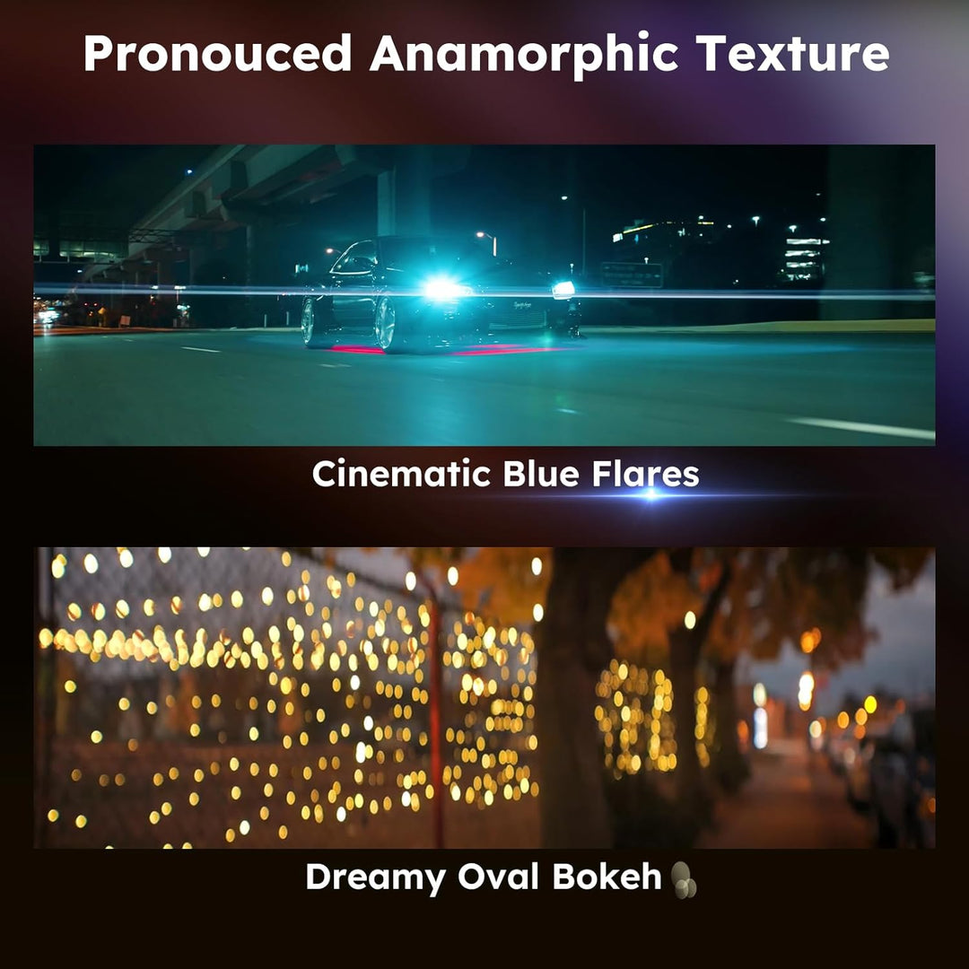 SIRUI Saturn 75mm T2.9 1.6X Vollformat Kohlefaser anamorphe Linse, Cine Objektiv weniger als 500 g (