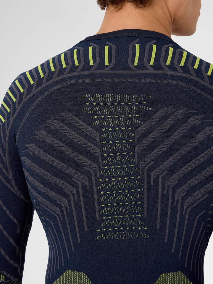 UYN Resilyon Thermoshirt Herren, Hohe Kompression, Biofaser Natex, Muskelunterstützung, Atmungsaktiv