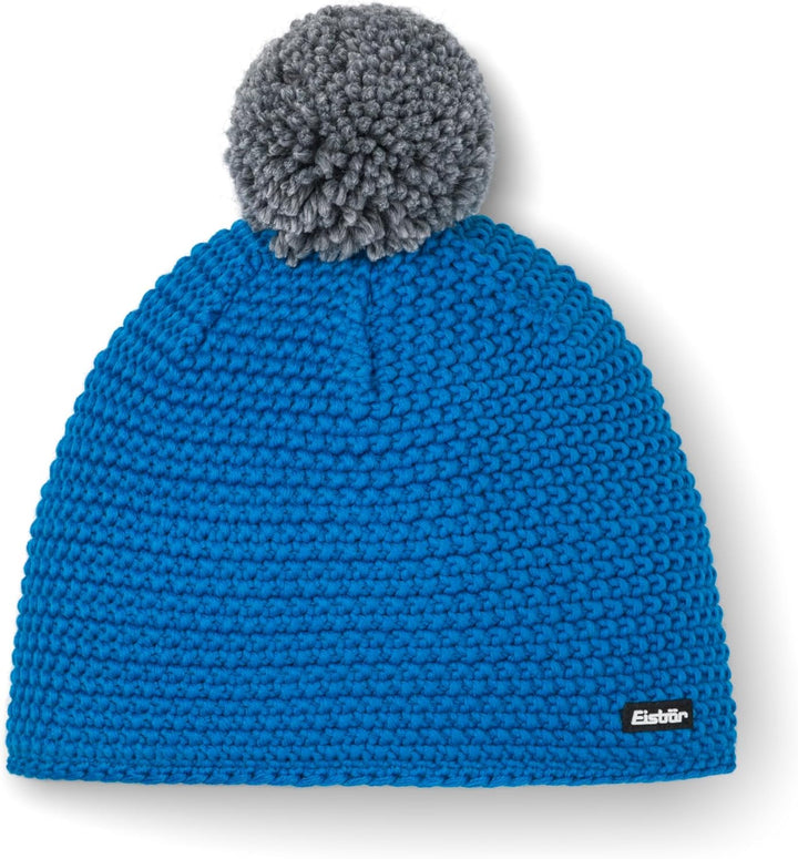 Eisbär Mütze Damen & Herren Jamie Pompon - Merino Unisex mit Fleece schützt vor Kälte und Wind - Kla