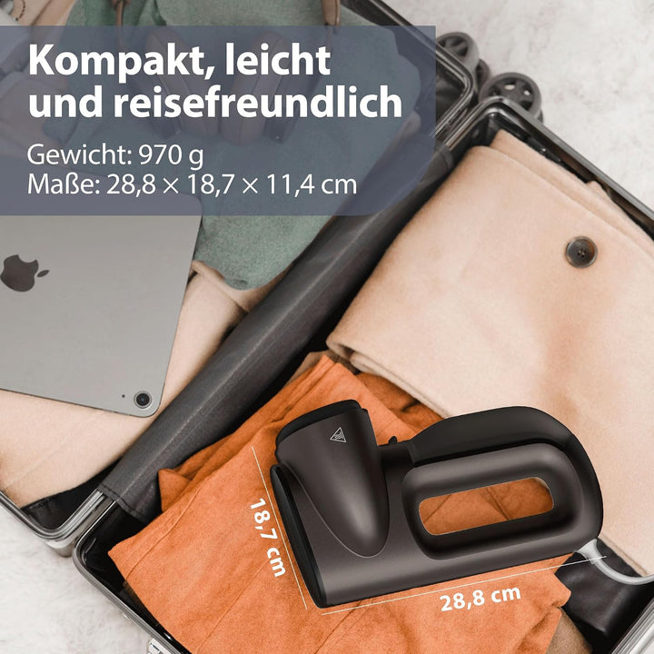 Neakasa Magic 1 Steamer Dampfglätter mit Saugfunktion, tragbarer Reisedampfglätter, 2300 Pa Saugleis