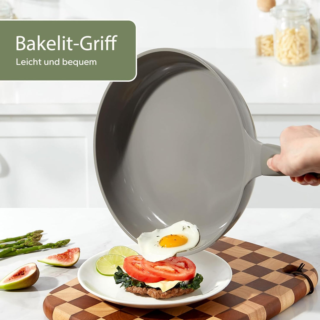 Redchef Abnehmbarer Topfgriff, Anti-Verbrühungs-Pfannengriff Ergonomischer für Kochgeschirr, Wokpfan