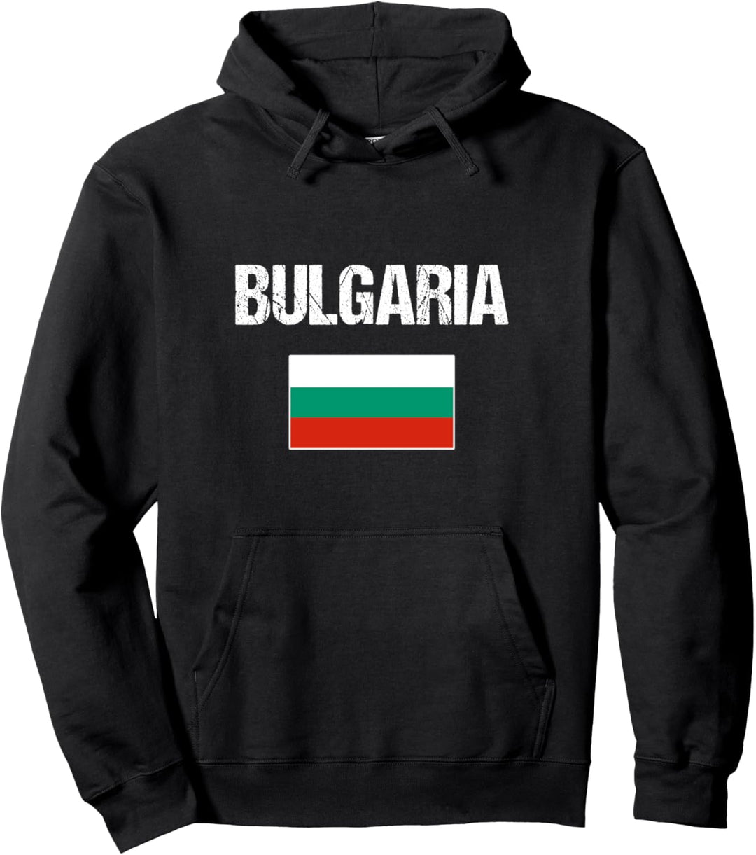Bulgarien Flagge Bulgarisches Geschenk Bulgaria Pullover Hoodie
