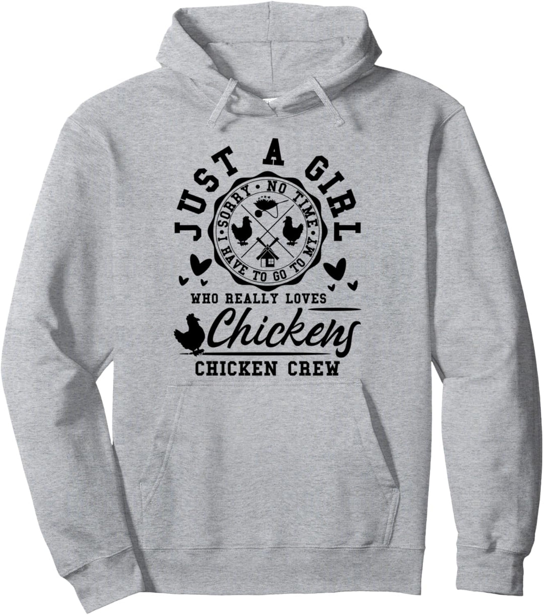 Lustiges Bauer Hühner - Keine Zeit ich muss zu meinen Hühner Pullover Hoodie