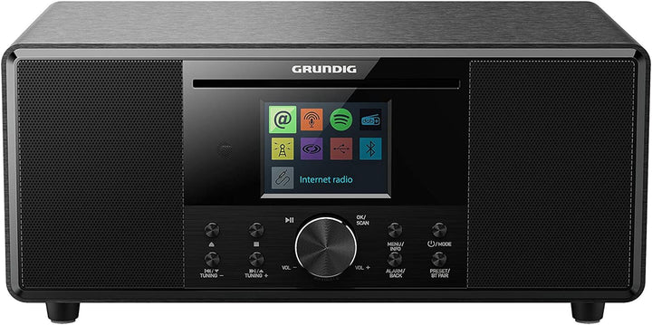 GRUNDIG GIR1070 DTR 7000 All-In-One Internetradio, FM/RDS/DAB+/Internetradio, Bluetooth, Schlummerfu