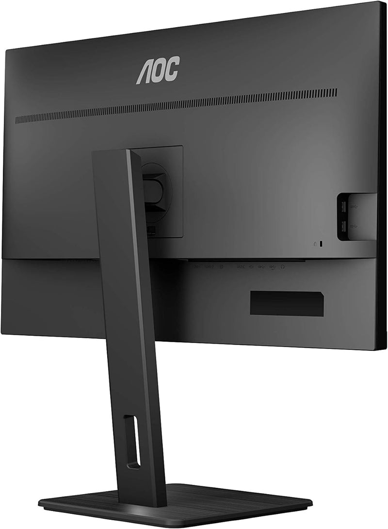 AOC U32P2CA - 32 Zoll UHD USB-C Monitor, höhenverstellbar, Laustprecher (3840x2160, 60 Hz, 4 ms, HDM