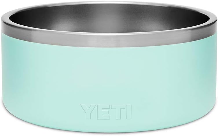 YETI Boomer 8 Hundenapf, Edelstahl, rutschfest, Fassungsvermögen: 1,8 l, Seafoam 3.5x8 Inch (Pack of