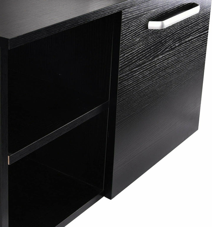 YU YUSING Badmöbel Set Waschbeckenunterschrank Badezimmerschrank mit Unterschrank Spiegel, Badezimme