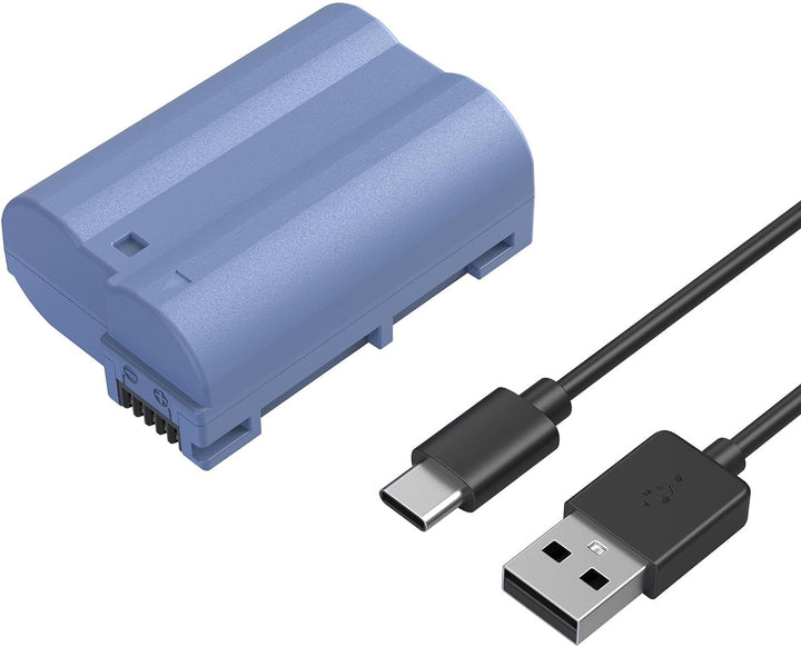 SMALLRIG Battery EN-EL15C 2400mAh Kamera Akku für Nikon Zf / Z8 / Z7 / Z6, wiederaufladbarer USB-C S