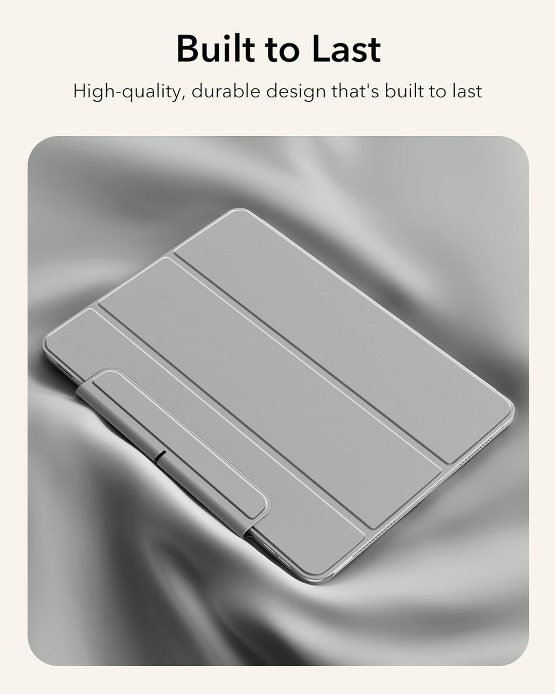 ESR für iPad Air 11 Zoll 2026 Hülle M4/M3/M2, iPad Air 5/4 Hülle (2025/2024/2022/2020) Starke Magnet