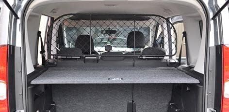 ERGOTECH Trennnetz Trenngitter kompatibel mit FIAT Doblò, RDA100-XXL, für Hunde und Gepäck