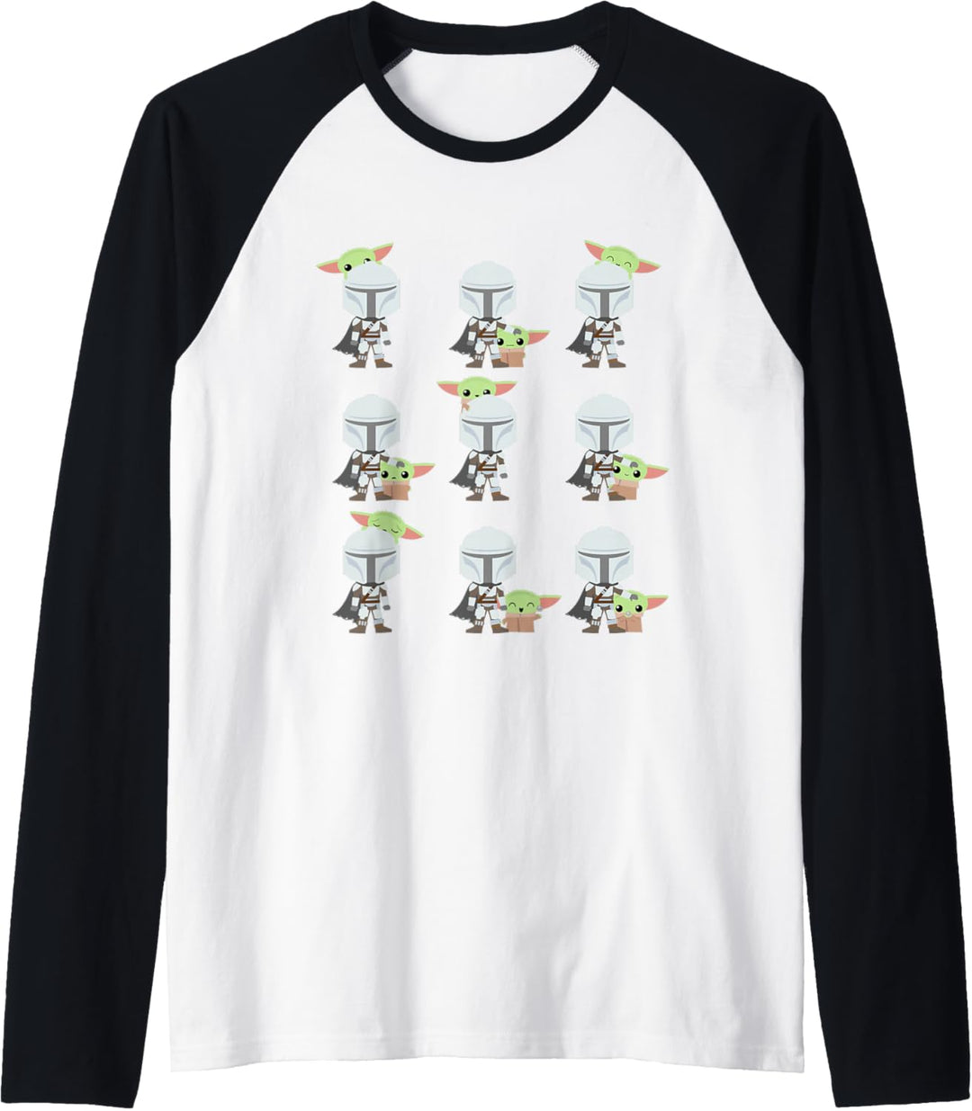 Star Wars The Mandalorian Expressions of the Child Raglan