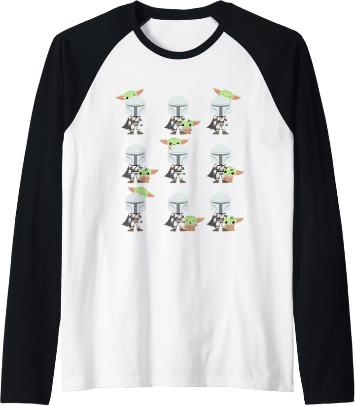 Star Wars The Mandalorian Expressions of the Child Raglan