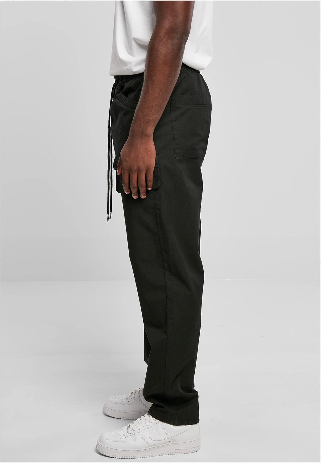 Urban Classics Herren Asymetric Pants Hose 32 Schwarz, 32 Schwarz