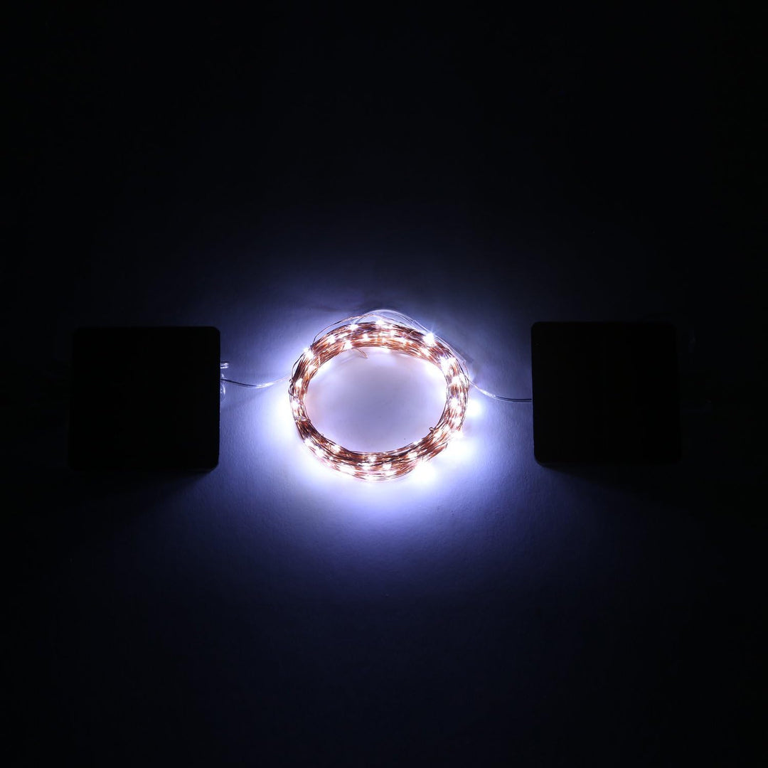 Topfashion+ Solar Mini Teeny winzige Lichter, Sternen String Licht für Garten Fee, Baum, Geländer, A