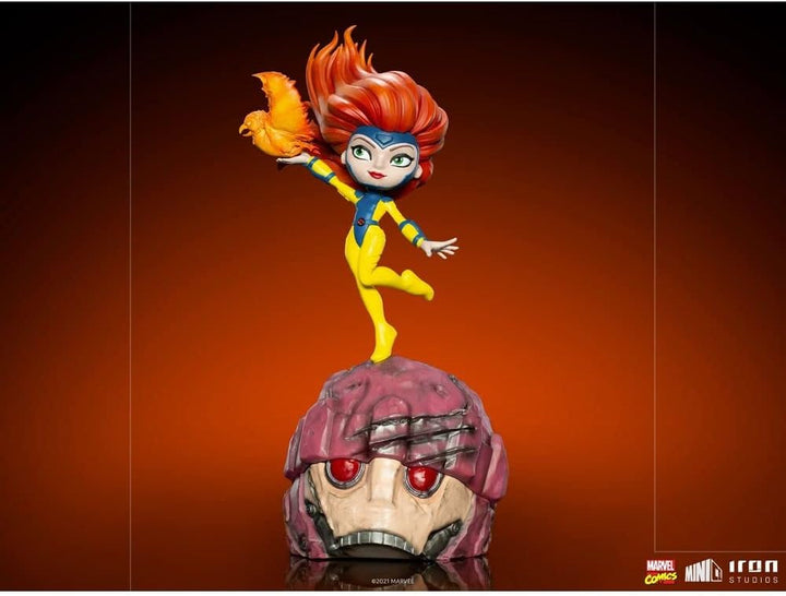 Iron Studios 79343 X-Men Jean Grey Minico statuen, Mehrfarbig, Standard, Standard