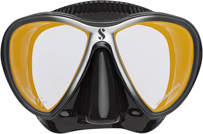 Scubapro Synergy Twin Mask with Comfort Strap schwarz/blau verpsiegelt, schwarz/blau verpsiegelt