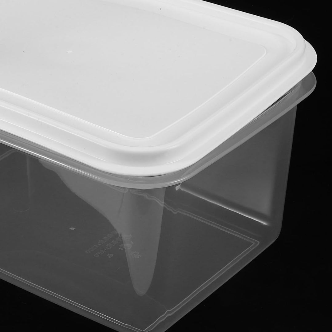 Gärbox Für 1 Kg Brotteig Mit Deckel Stapelbarer Teigbehälter Aus Sicherem Pp Platzsparend Für Küche