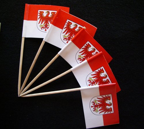 Everflag Zahnstocher : Brandenburg 500er Packung Menge-3: 500er Packung, Menge-3: 500er Packung