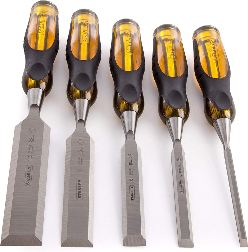 Stanley Fatmax Meissel-Set, abgeschrägte Kanten, 5-teilig