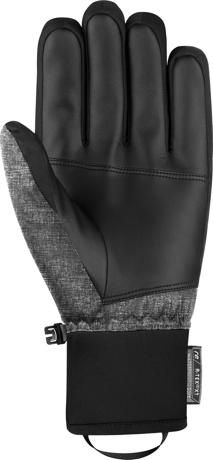 Reusch Herren Venom R-tex extra Warmer, wasserdichter und atmungsaktiver Winterhandschuh 7 schwarz /