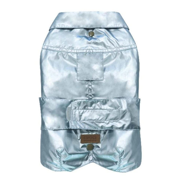 Croci Wasserdichter Mantel für Hunde Montreal, Rückengrösse 40 cm, Fleecefutter, verstellbar mit Gum