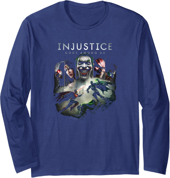 Injustice: Gods Among Us Key Art Langarmshirt