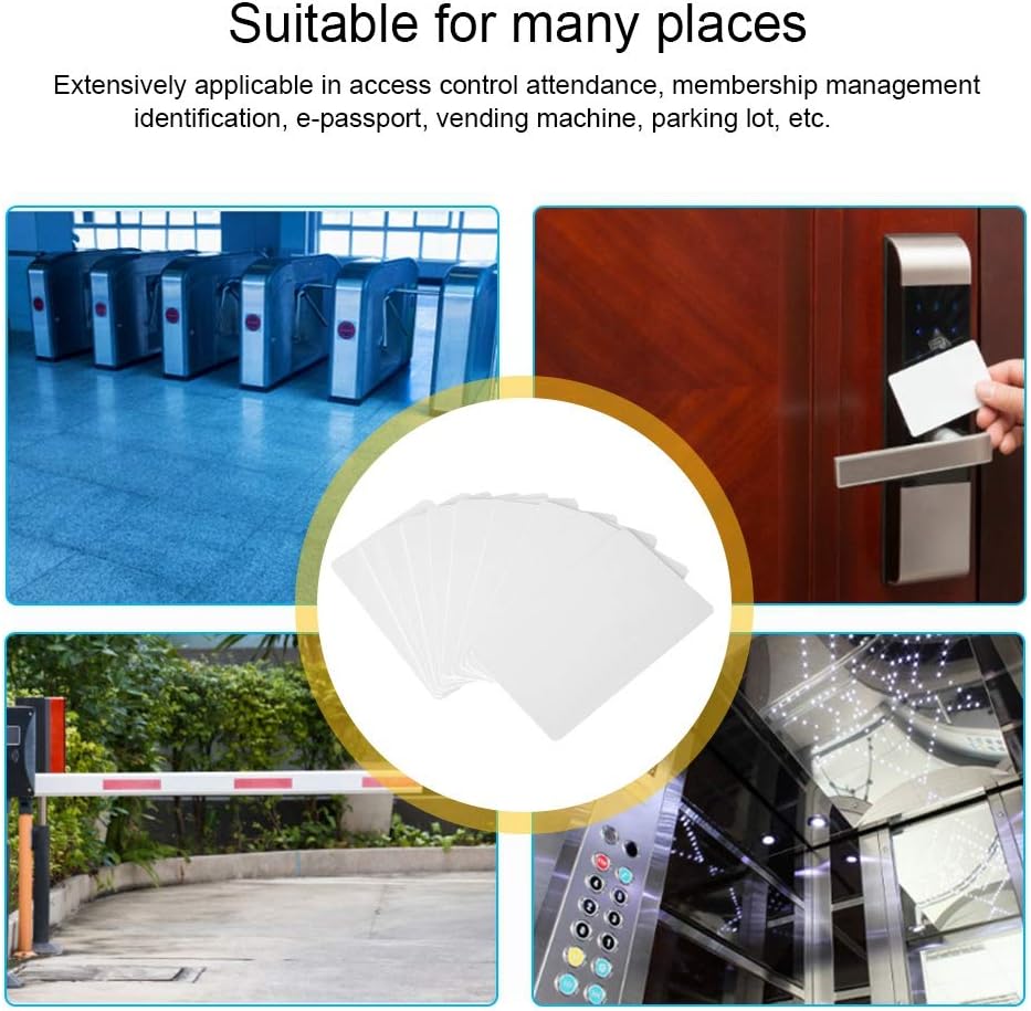 100 x RFID Karte Keycard/Schlüsselkarte 125KHz, EM4100 Smart Access Card, Classic RFID Proximity Sch
