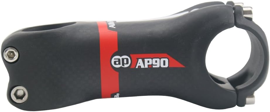Alfa Pasca Fahrrad Vorbau Carbon Rennrad MTB Kein Logo +-6/17 Grad 3K Glänzend/Matt 31.8 * 70/80/90/