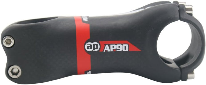 Alfa Pasca Fahrrad Vorbau Carbon Rennrad MTB Kein Logo +-6/17 Grad 3K Glänzend/Matt 31.8 * 70/80/90/