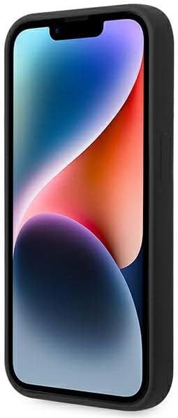 KARL LAGERFELD KLHMP14LSLMP1K Hülle für iPhone 14 Pro 6,1" hardcase Schwarz Sili