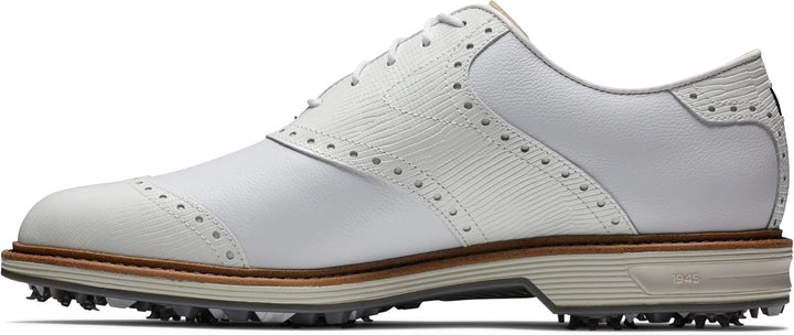 FootJoy Herren Premiere Serie Wilcox Golfschuh 39.5 EU Weiss Weiss Hellgrau, 39.5 EU Weiß Wei&#