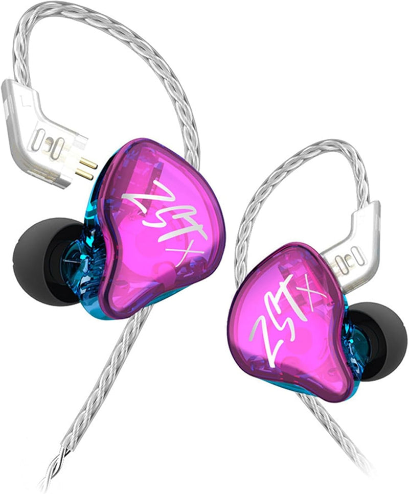 Yinyoo KZ ZST X Hybrid 1BA+1DD In-Ear-Monitor-Ohrhörer Balance-Armatur mit dynamischem In-Ear-Kopfhö