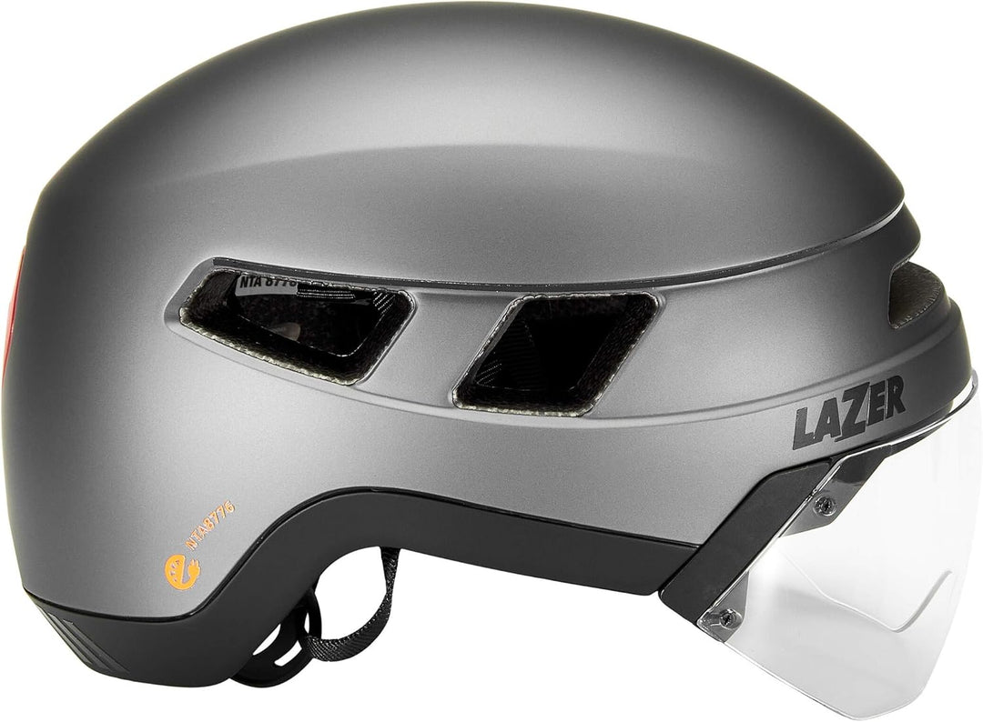 Lazer Urbanize NTA Helm mit LED grau S, S
