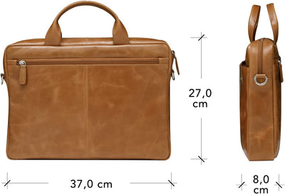 dbramante1928 - Laptoptasche für Damen und Herren - Aktentasche mit abnehmbarem und verstellbarem Sc