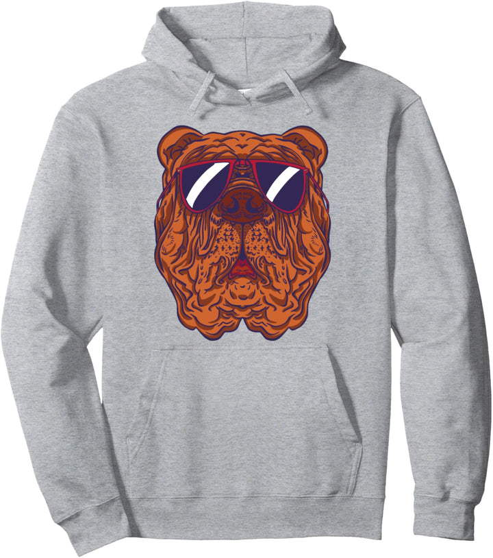 Italienischer Mastiff-Hund Pullover Hoodie
