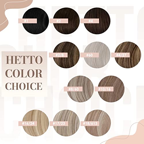 Hetto Echthaar Tressen Extensions Blond Echthaar Extensions Tressen Remy Menschliches Haartressen Ex