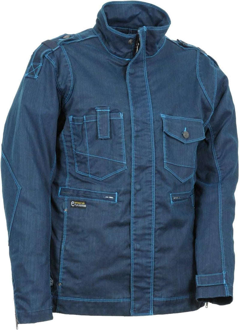 Cofra V470-0-02.Z50 Arbeitsjacke "Vizela", marineblau / hellblau, Grösse 50 50 Navy / Blue, 50 Navy