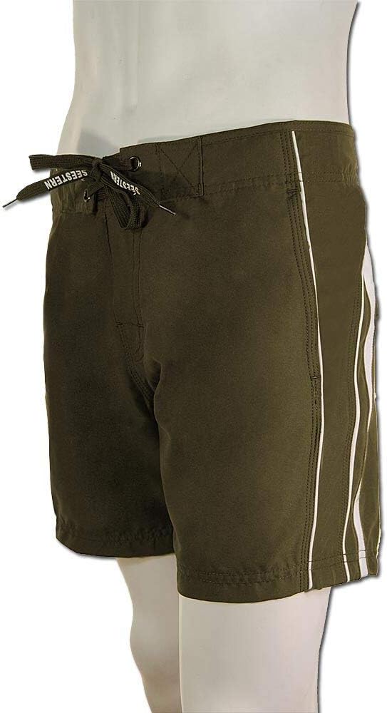 SEESTERN Herren Boardshorts kurzeVersion m.Taschen Surfshorts Bade Shorts XS-3XL /1644 3XL Grün, 3XL