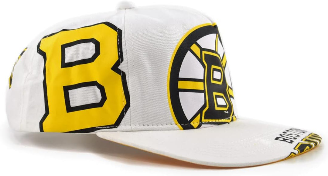 Mitchell & Ness NHL In Your Face Deadstock Cap Boston Bruins White