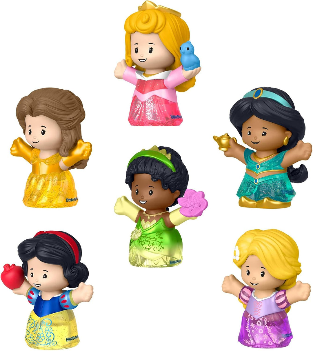 Fisher-Price Little People DISNEY Princess Figurenset Glitzer-Kleider Figurenset